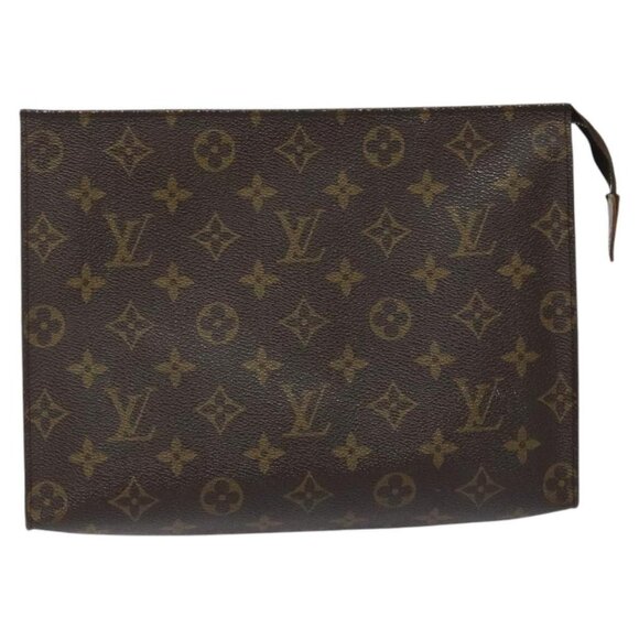 LOUIS VUITTON Monogram Poche Toilette 26 Pouch M47542 LV Auth EC669 - Picture 2 of 14